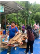 Kegiatan PkM Bank Sampah Kemuning ASAINDO
